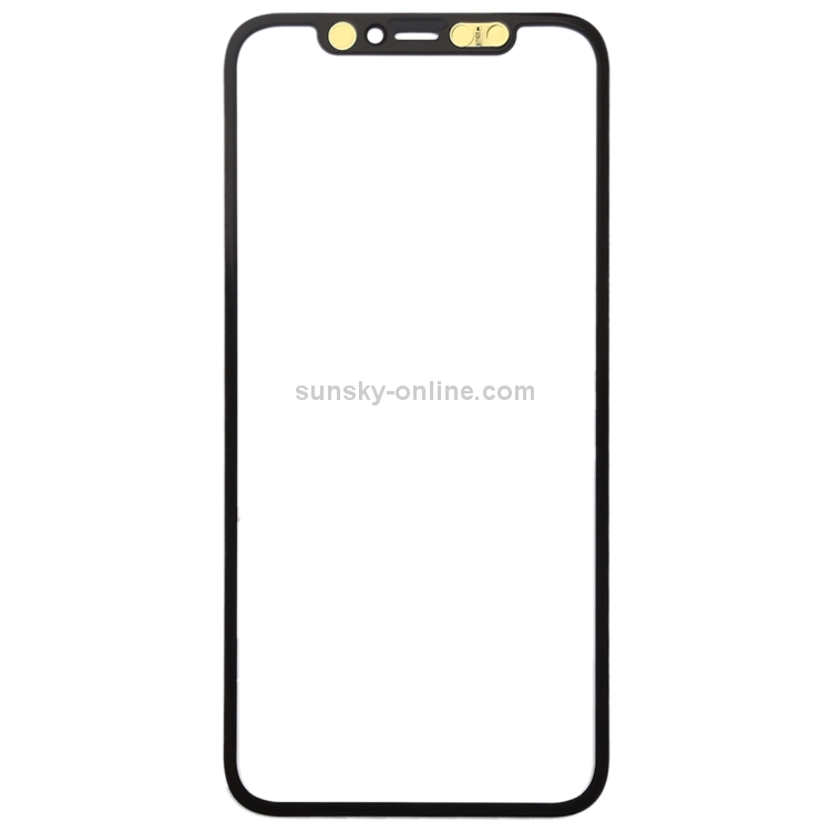 Front Screen Outer Glass Lens + OCA Optically Clear Adhesive for iPhone 11 Pro(Black) - 2