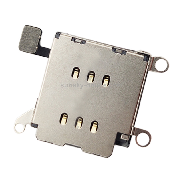 Dual SIM Card Holder Socket with Flex Cable for iPhone 12 / 12 Pro - 3