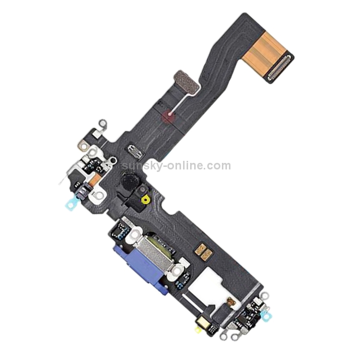 Original Charging Port Flex Cable for iPhone 12(Blue) - 1