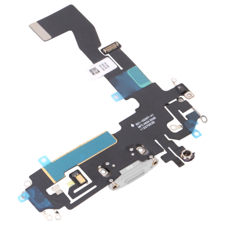 For iPhone 12 Pro Charging Port Flex Cable (White) - 2