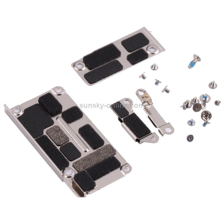 LCD Battery Iron Sheet Cover Set With Sticker + Screws for iPhone 12 / 12 Pro - 1