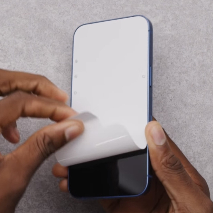 For iPhone 12 / 12 Pro LCD Plastic Protection Stickers - B7