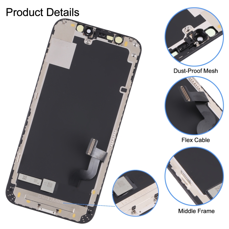GX Hard OLED Screen for iPhone 12 mini - 2