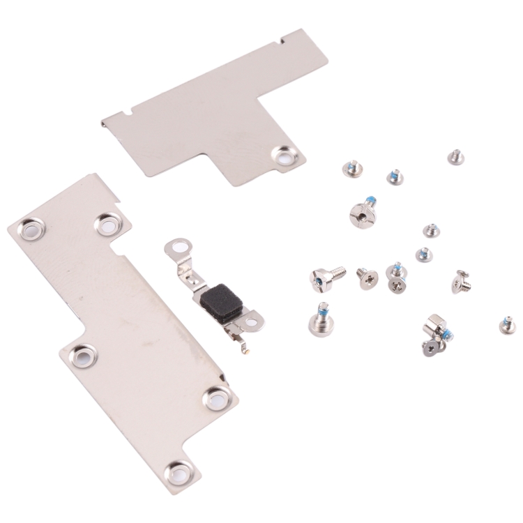 LCD Battery Iron Sheet Cover Set With Sticker + Screws for iPhone 12 mini - 2
