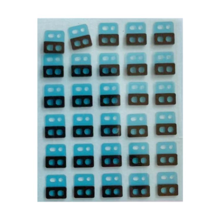 For iPhone 12 mini 100 in 1 Bottom Microphone Adhesive Gaske Set - 1