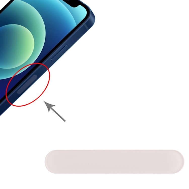 For iPhone 12 / 12 mini US Edition 5G Signal Antenna Glass Plate (White) - 3