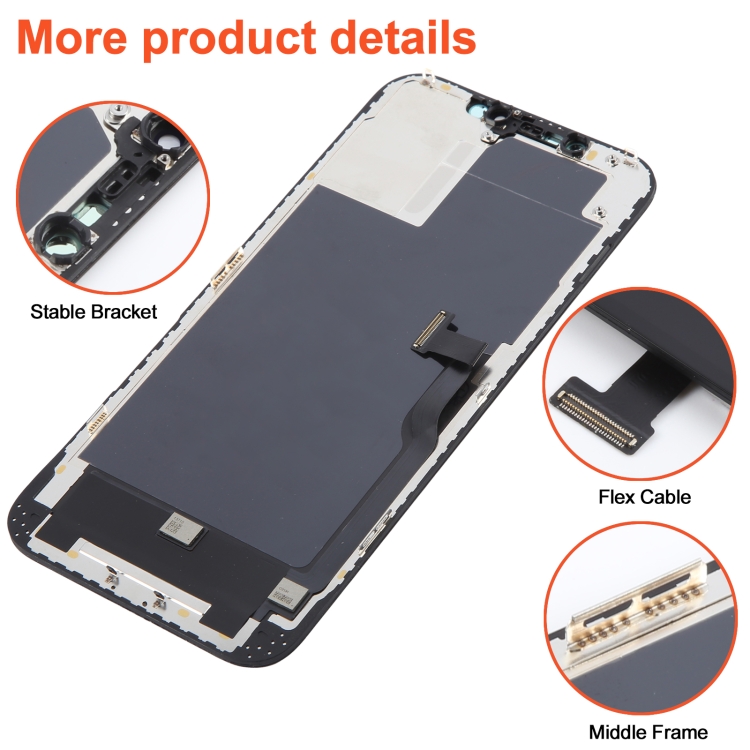RJ Incell Screen LCD Screen for iPhone 12 Pro Max - 2