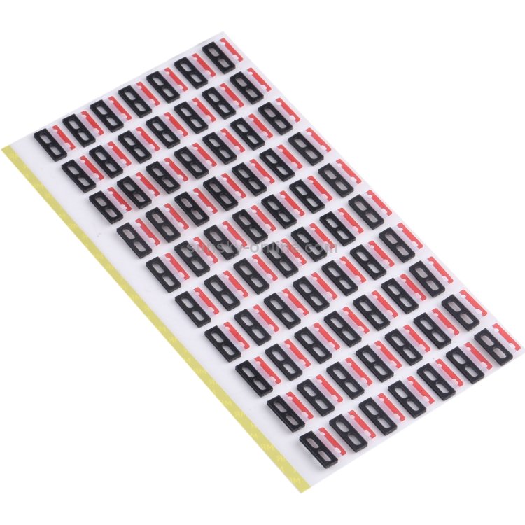 100 PCS Speaker Ringer Buzzer Dustproof Sponge Foam Pads for iPhone 12 Pro Max - 1