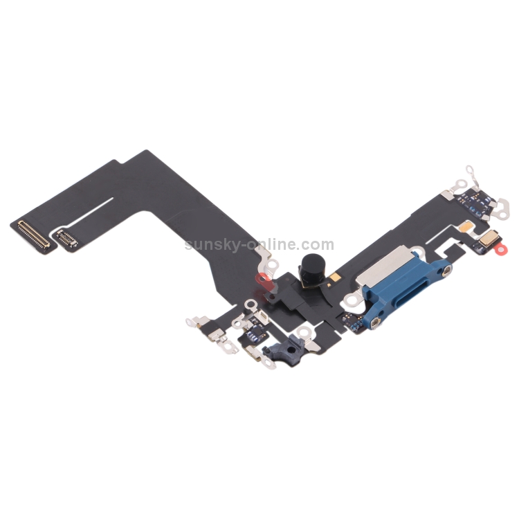 Original Charging Port Flex Cable for iPhone 13 Mini(Blue) - 1