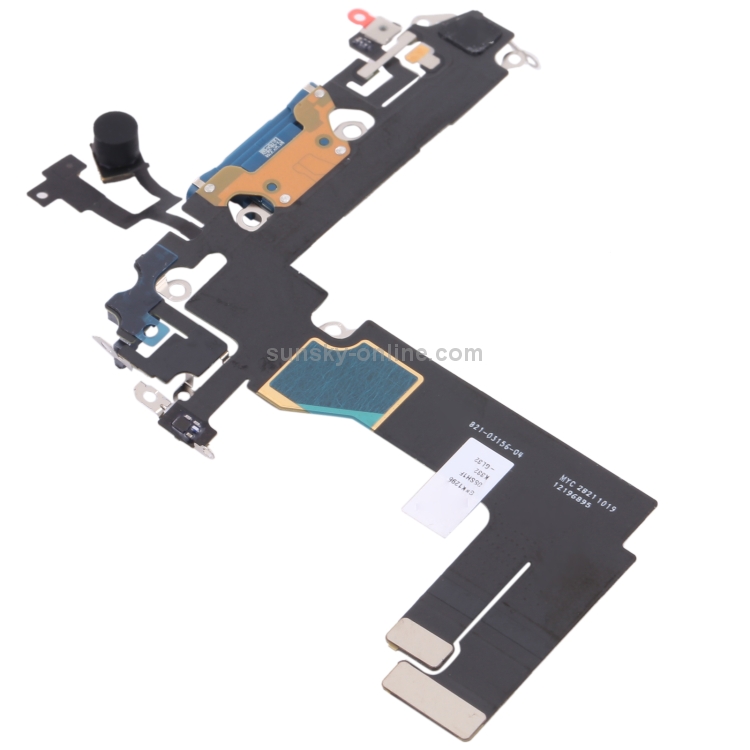 Original Charging Port Flex Cable for iPhone 13 Mini(Blue) - 2