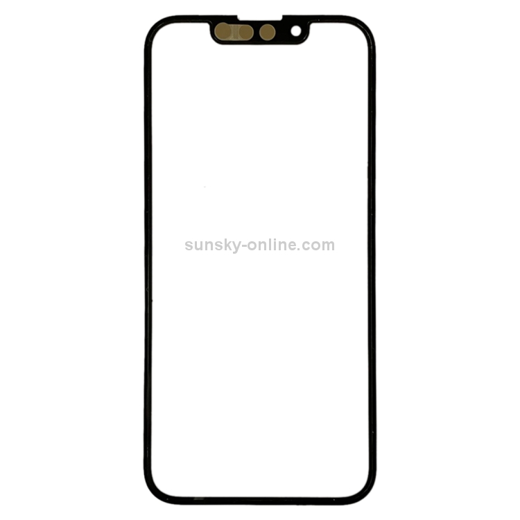 Front Screen Outer Glass Lens with OCA Optically Clear Adhesive for iPhone 13 mini - 2