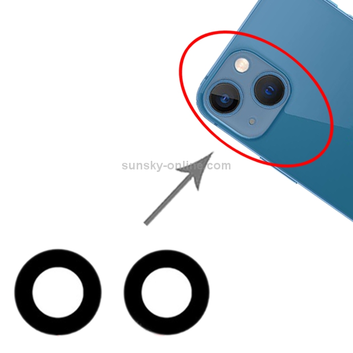 Back Camera Lens for iPhone 13 mini - 2
