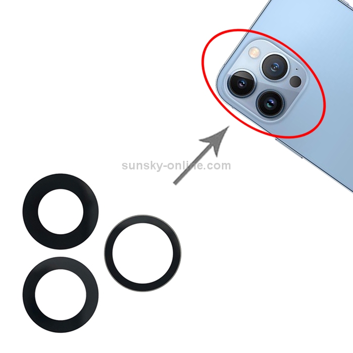 Back Camera Lens for iPhone 13 Pro - 2