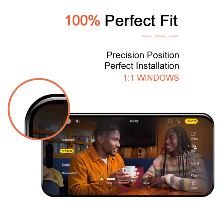 For iPhone 13 DD Soft OLED Screen, Remove IC Need Professional Repair - 7