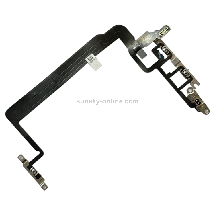 Power Button & Volume Button Flex Cable with Brackets for iPhone 13 Pro Max - 1