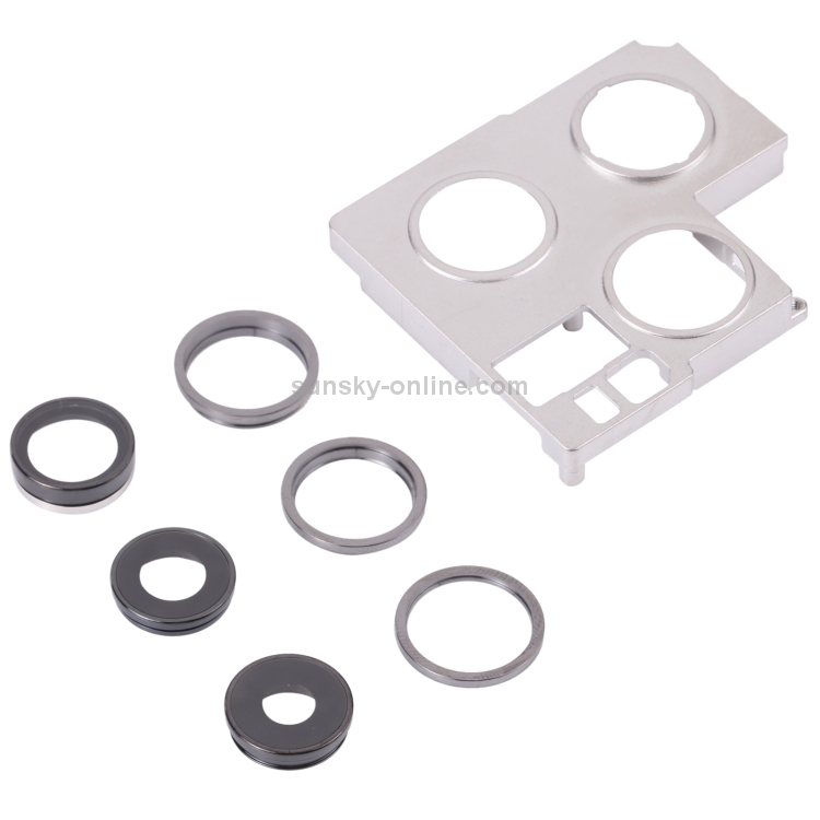 Camera Lens Cover With Retaining Bracket for iPhone 13 Pro(Graphite) - 1