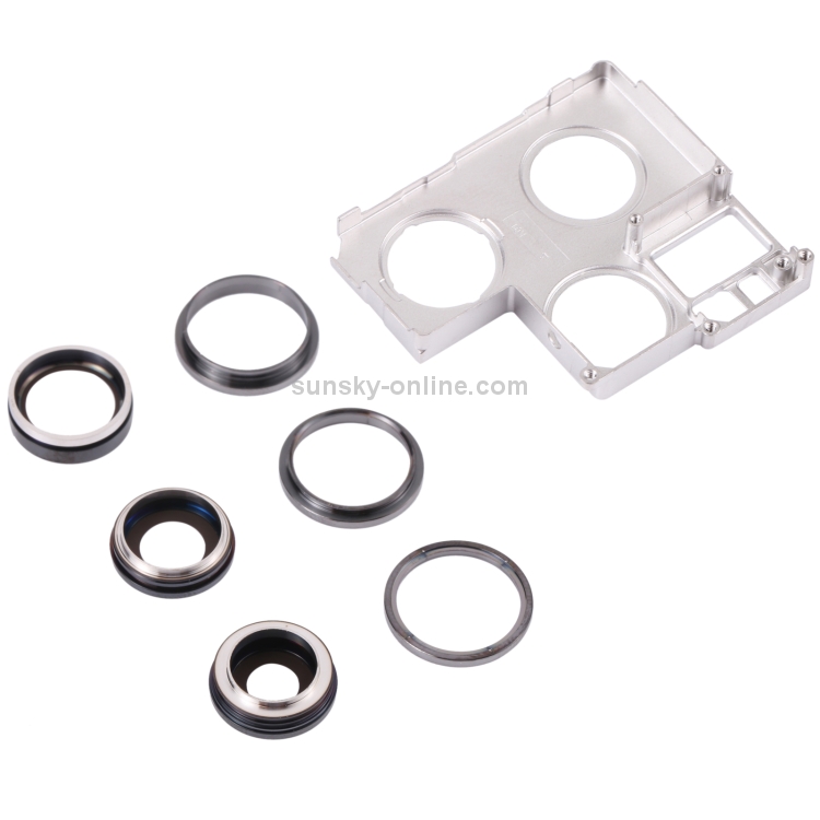 Camera Lens Cover With Retaining Bracket for iPhone 13 Pro(Graphite) - 2