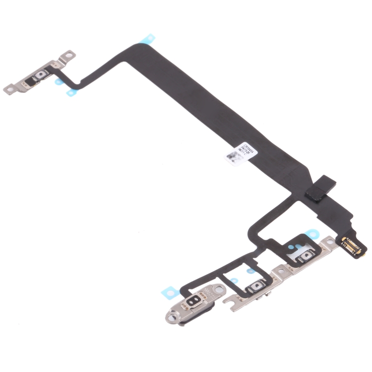 Power Button & Volume Button Flex Cable with Brackets for iPhone 13 Pro - 1