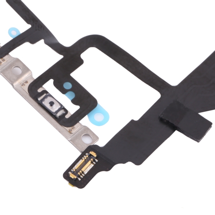 Power Button & Volume Button Flex Cable with Brackets for iPhone 13 Pro - 3