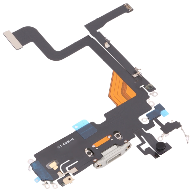 For iPhone 13 Pro Charging Port Flex Cable (White) - 2