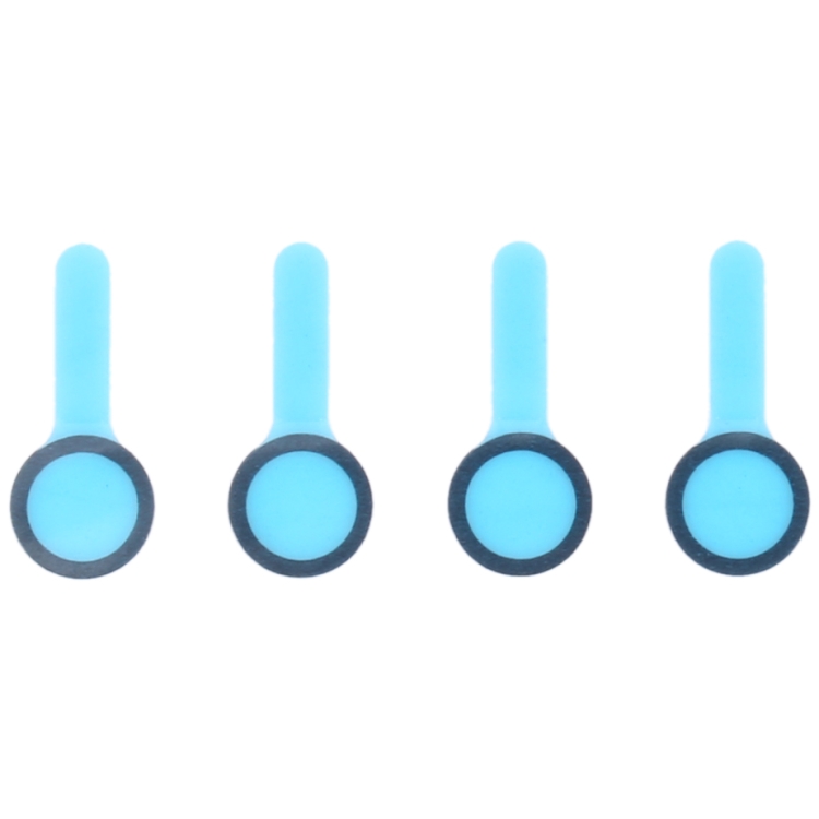 100 Sets Front Camera Dustproof Sponge Foam Pads (Small Ring) for iPhone 13 Series - 1