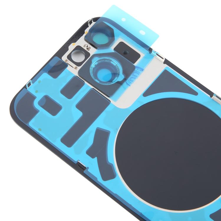 For iPhone 14 EU Version Battery Back Cover with Middle Frame(Black) - 3
