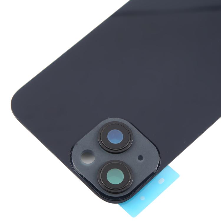 For iPhone 14 EU Version Battery Back Cover with Middle Frame(Black) - 4