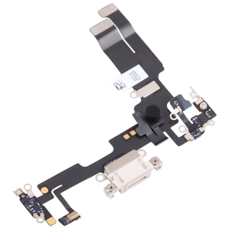 For iPhone 14 Original Charging Port Flex Cable (White) - 1