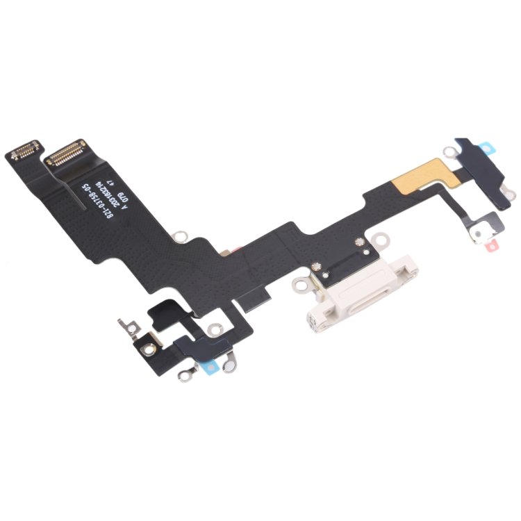 For iPhone 14 Original Charging Port Flex Cable (White) - 2