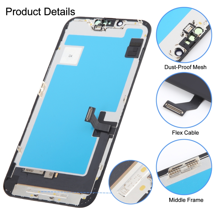 GX Soft OLED Screen For iPhone 14 Plus - 2