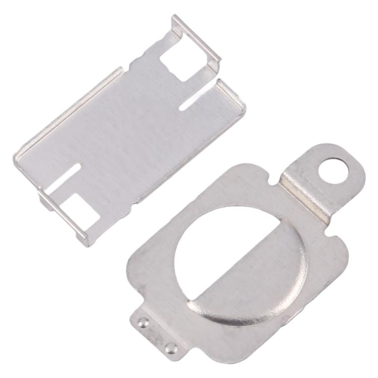 For iPhone 14 / 14 Plus 1 Pair Flashlight / Mic Iron Sheet Cover (On The Back Cover) - 2