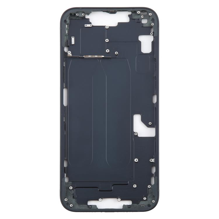 For iPhone 14 Plus Middle Frame Bezel Plate (Black) - 2