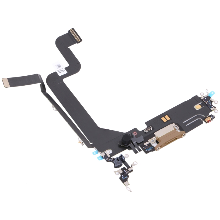 For iPhone 14 Pro Max Original Charging Port Flex Cable (Gold) - 1