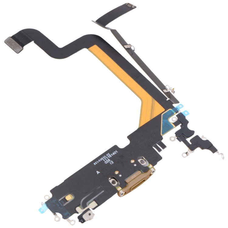 For iPhone 14 Pro Max Original Charging Port Flex Cable (Gold) - 2