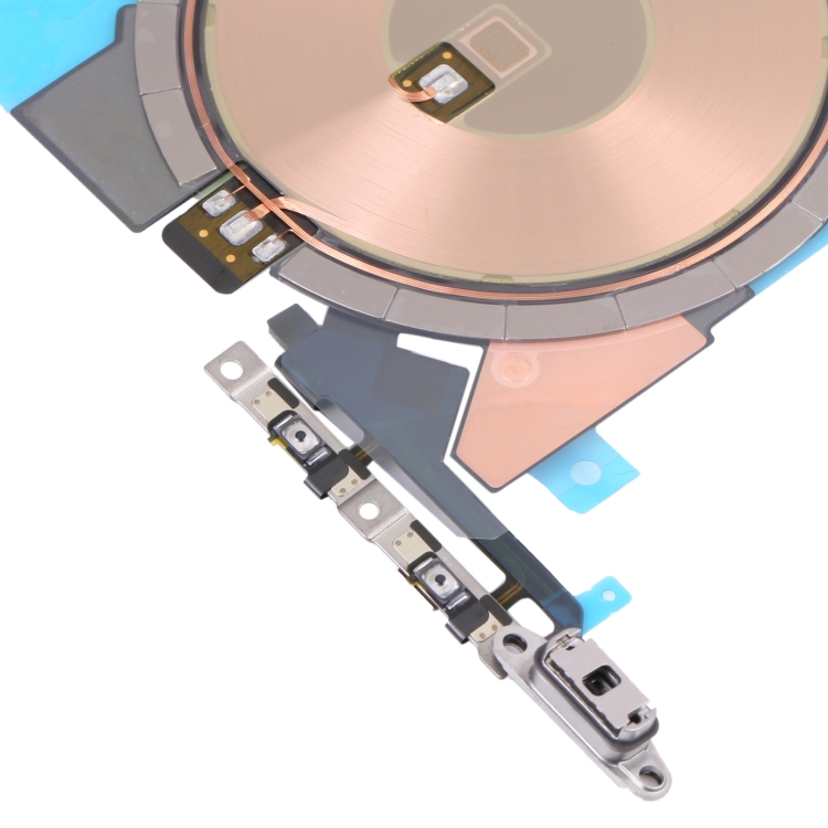 For iPhone 14 Pro Max NFC Wireless Charging Module with Power and Volume Flex Cable - 3