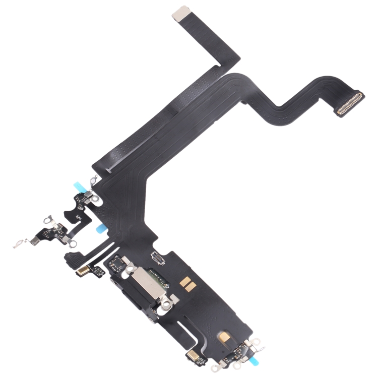 For iPhone 14 Pro Max Charging Port Flex Cable(Black) - 1