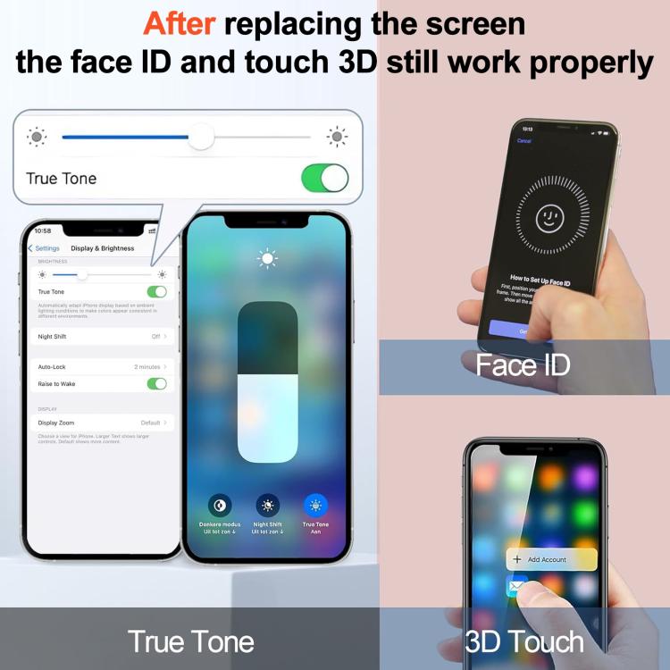 Ruiju Soft OLED Screen For iPhone 14 Pro Max - 9