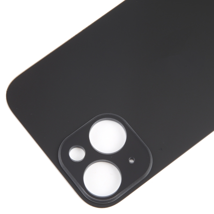 For iPhone 15 Glass Battery Back Cover(Black) - 3