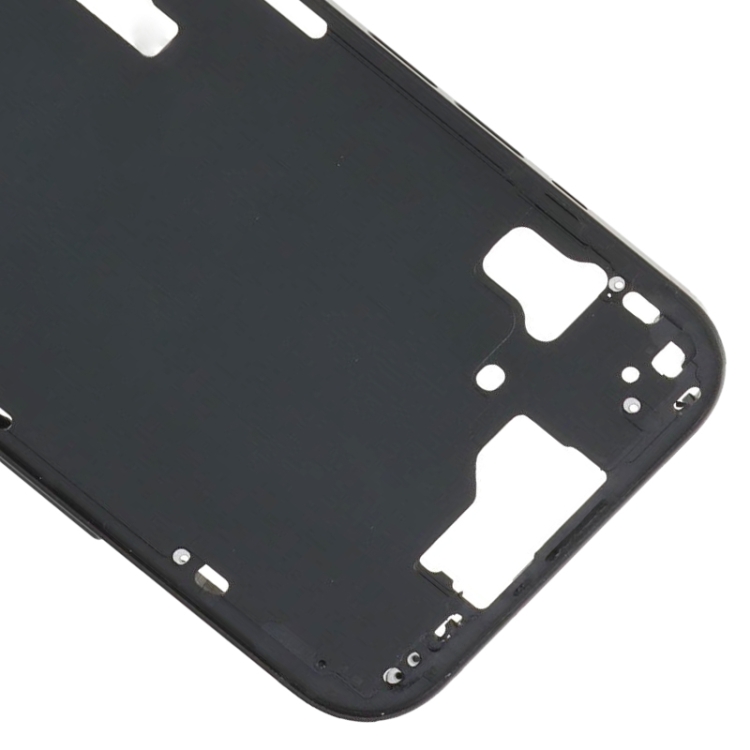 For iPhone 15 Middle Frame Bezel Plate with Side Keys + Card Tray, Version:CE EU Version(Black) - 3