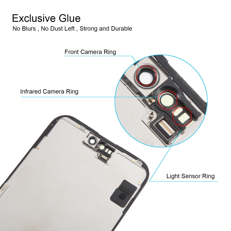 For iPhone 15 Plus Original LCD Screen - 5