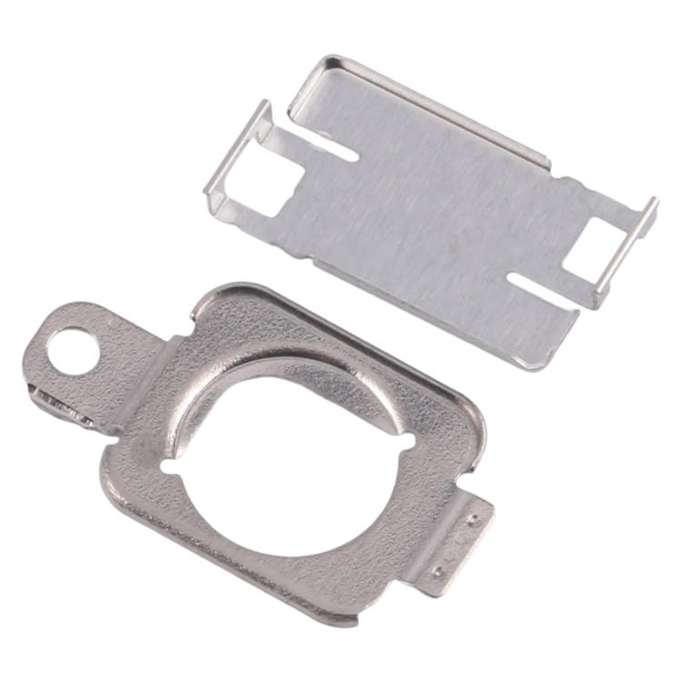 For iPhone 15 Plus 1 Pair Flashlight / Mic Iron Sheet Cover (On The Back Cover) - 3