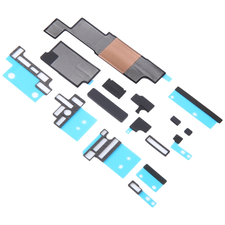 For iPhone 15 / 15 Plus 10sets Mainboard Heat Sink Sticker + FPC Sponge Foam Pads - 1