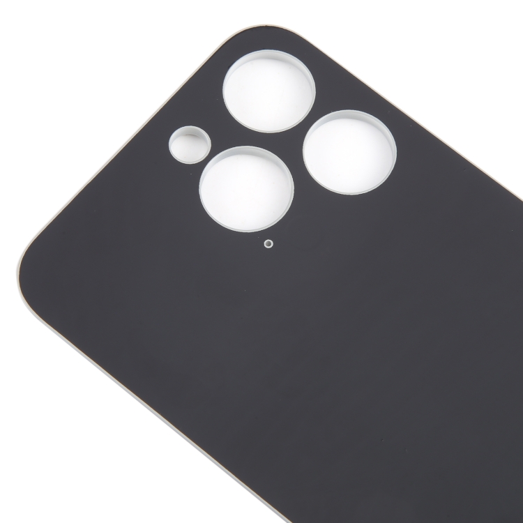 For iPhone 15 Pro Max Glass Battery Back Cover(Titanium) - 4