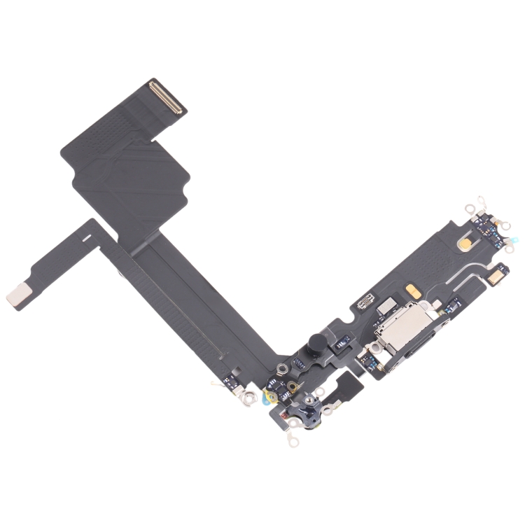 For iPhone 15 Pro Max Original Charging Port Flex Cable (Black) - 1