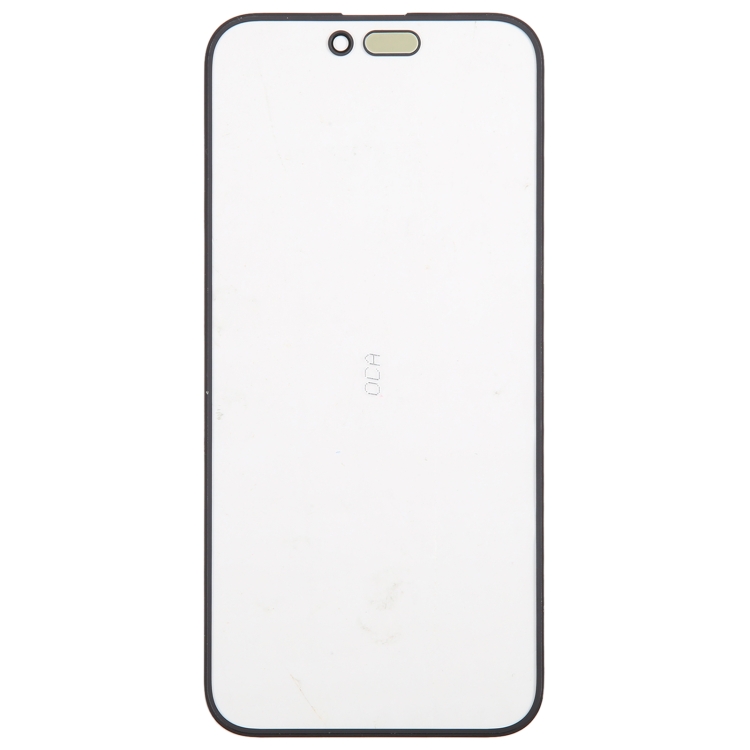 For iPhone 15 Pro Max Front Screen Outer Glass Lens with OCA Optically Clear Adhesive - 2