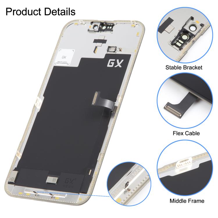 GX Soft OLED Screen For iPhone 15 Pro Max - 2