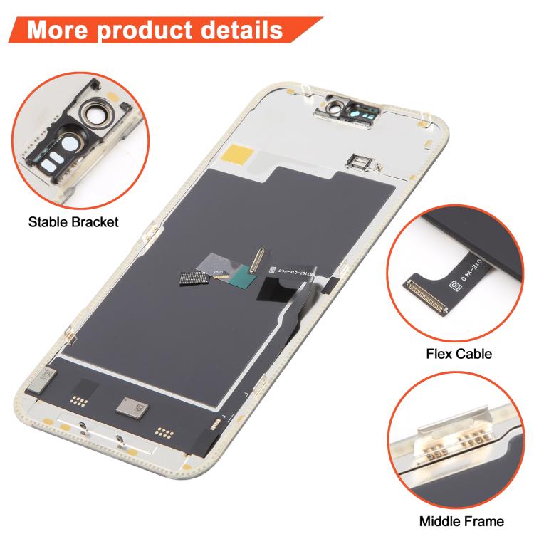 For iPhone 15 Pro Max DD Soft OLED Screen - 2