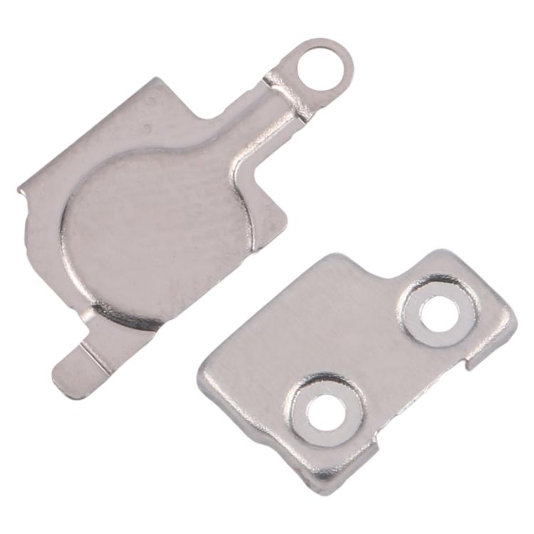 For iPhone 15 Pro Max 1 Pair Flashlight / Mic Iron Sheet Cover (On The Back Cover) - 1