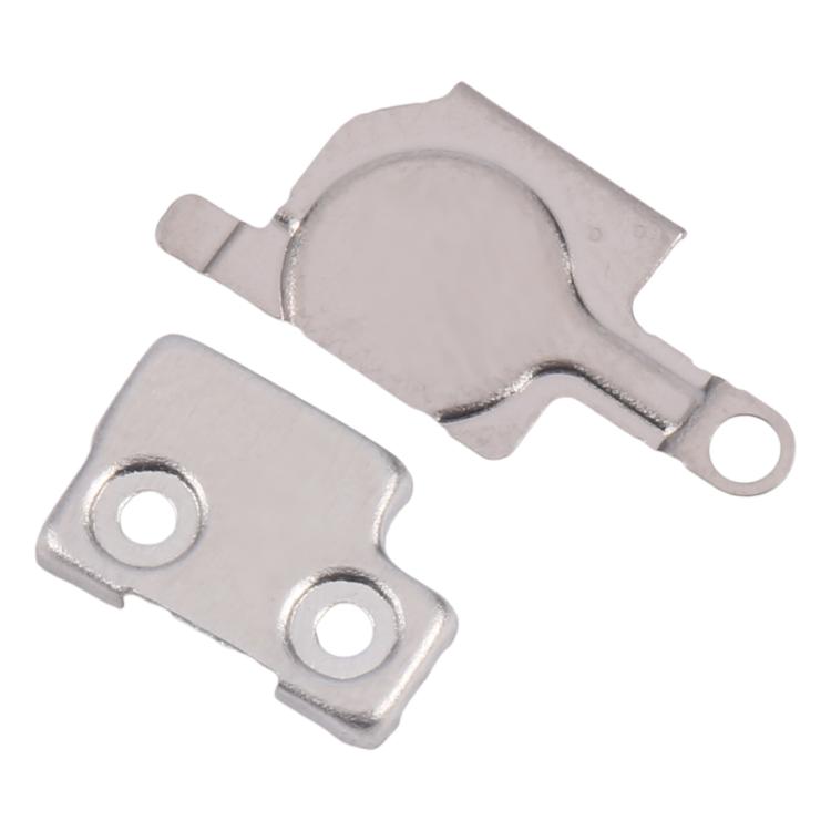 For iPhone 15 Pro Max 1 Pair Flashlight / Mic Iron Sheet Cover (On The Back Cover) - 2