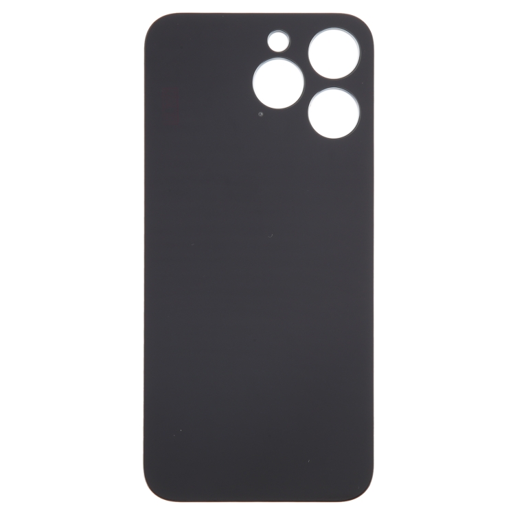 For iPhone 15 Pro Glass Battery Back Cover(Black) - 2